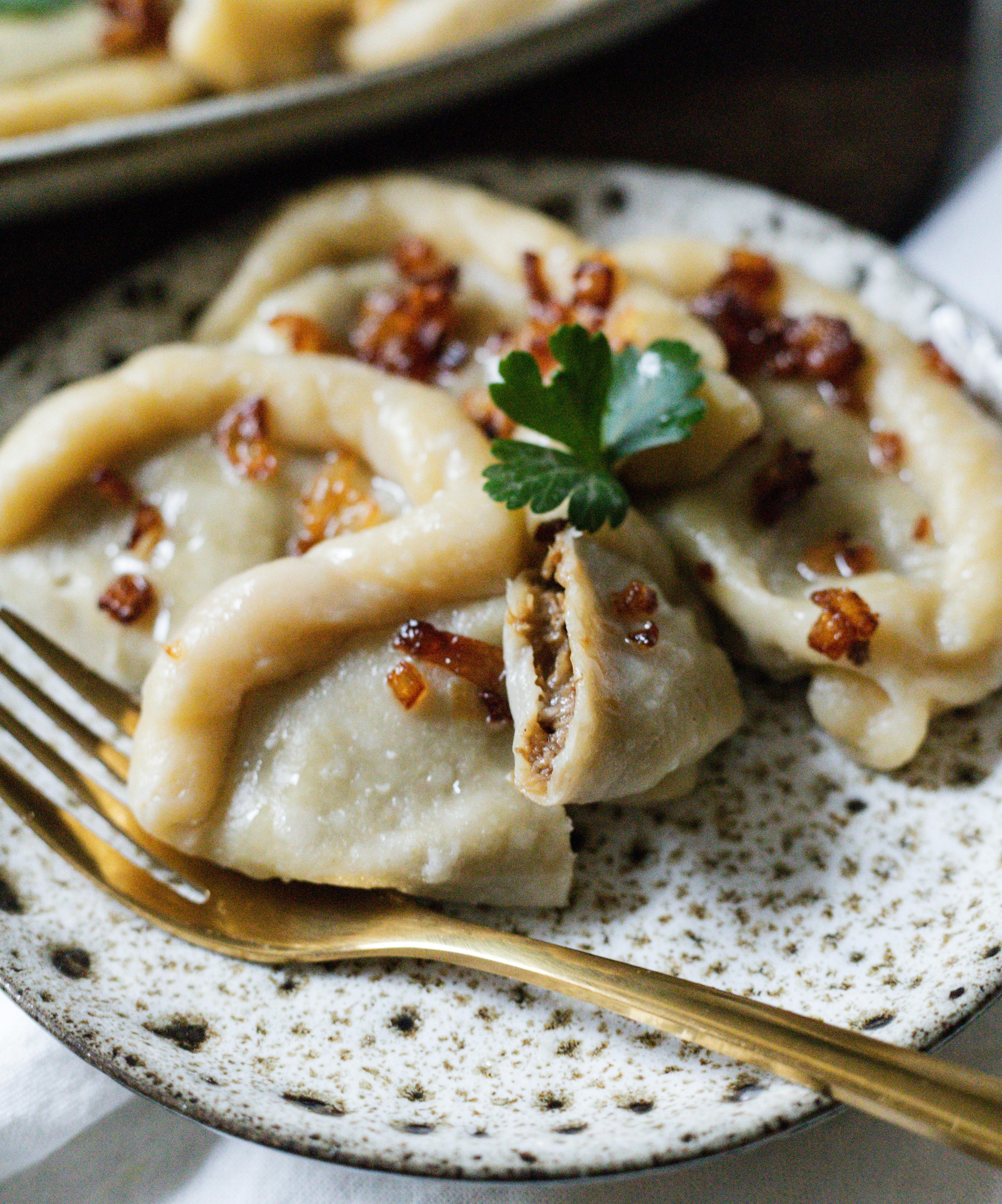 Pierogi z mięsem